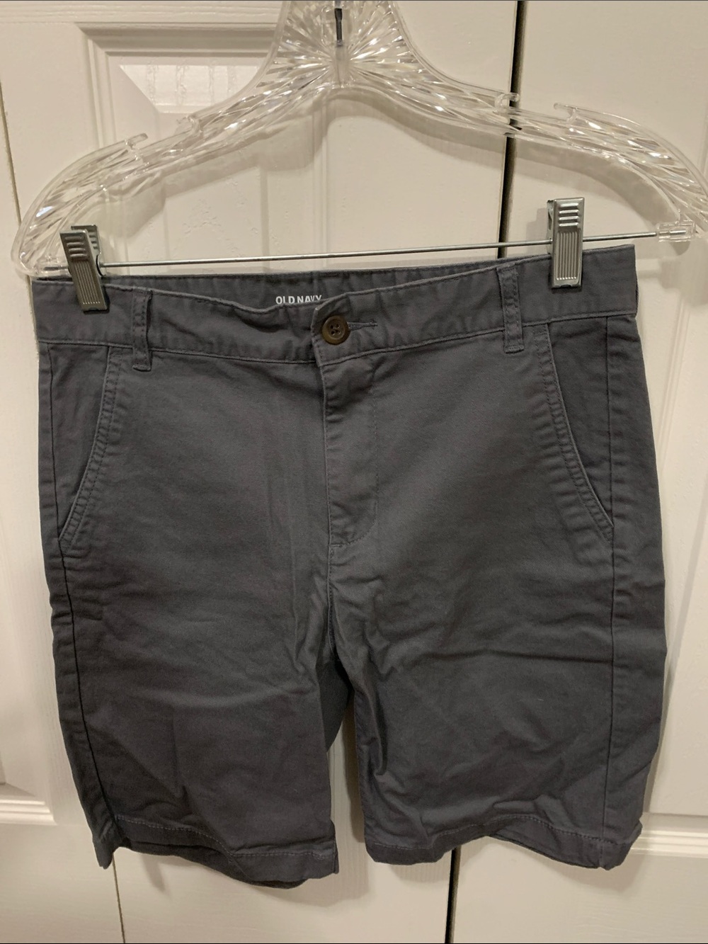 Old Navy Boy’s Dark Gray Chino Shorts